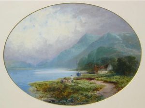 By a Mountain Lake