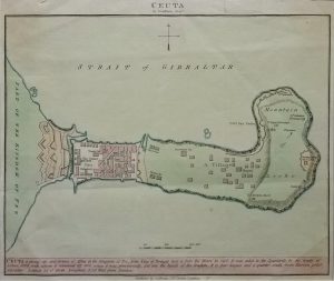 Antique Map of Ceuta by Lluffman