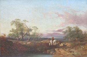 Drover & Sheep