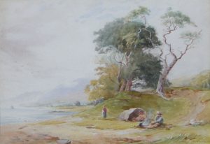 Gypsy Encampment on the Shores of Loch Fyne
