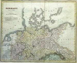 Antique Map of Germany, North Part by Archibald Fullarton
