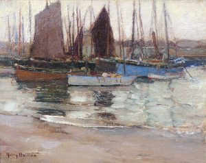 Moored Fishing Boats (St. Ives)