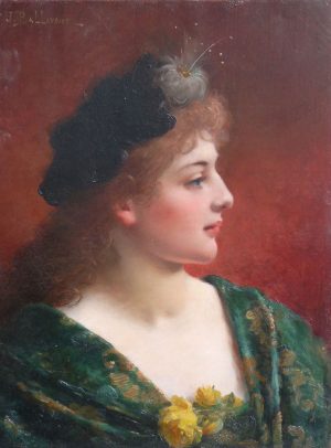 Portrait of an Elegant  Woman