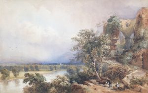 Ruins Above a River