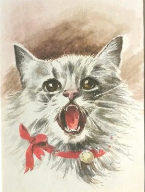 Cat Watercolour