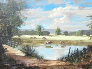 View on the Wylie, Near Wilton, Salisbury