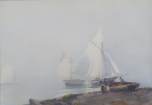 Fishing Boat near the Shore