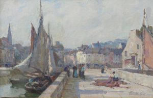 A Sunny Morning, Honfleur