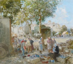 Market at Mentone