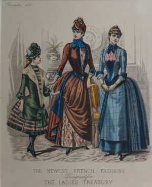 The Newest French Fashions designed for The Ladies Treasure