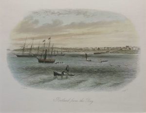 Portland from the bay