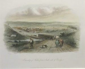 Township of Keilor from South side of Bridge
