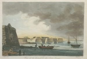 Vue de la Citadelle du Port Louis