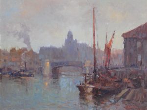 Fishing boats in a Port