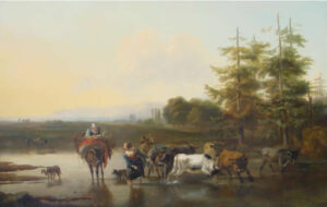 Watering Cattle