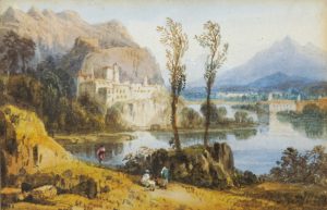 Continental Lake Scene