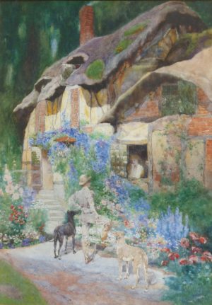 Conversing through a Cottage Window