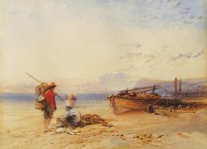 Fishermen on a Beach