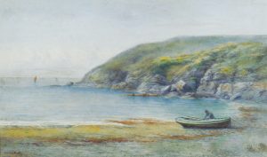 Fisherman Preparing His Boat