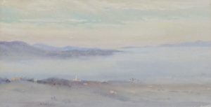 Mists over Perugia, Italy