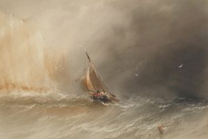 Fishing Boat in a Gale