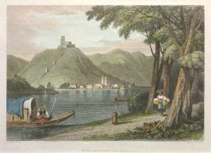 Town and Lake of Lugo