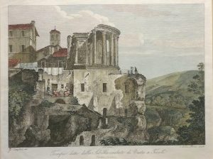 Tempio detta della Sibilla creduto di Vesta a Tivoli