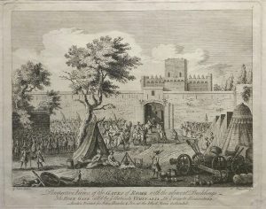 Perspective Views of the Gates of Rome, the Holy Gate or Viminalis