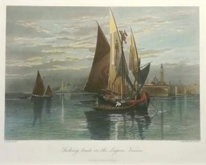 Fishing Boats on the Lagoon, Venice