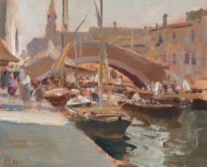 La Vena Canal, Choggia, Venice
