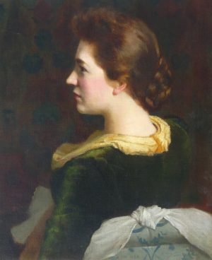 Portrait of Mrs W Cory