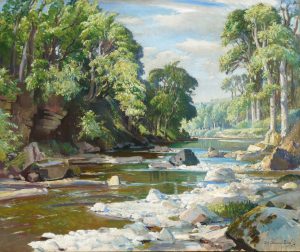 Waving Trees & Shallow Stream