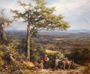 Travellers in a Wooded Landscape