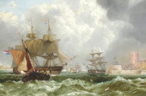 Shipping off Calais