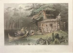 A Shanty on Lake Chaudiere, Quebec, Canada