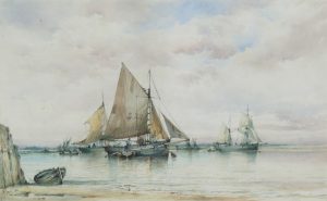 Fishing Boats in an Estuary