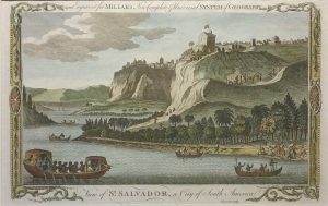 View of St. Salvador a City of South America, El Salvador