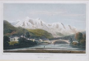 Mont Blanc, from St. Martin
