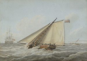 Cutter in a Stiff Breeze