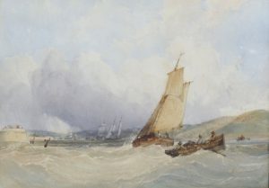 Shipping off a Harbour Mouth