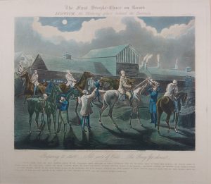 The first Steeple Chase on record, plate 1, 2 &3