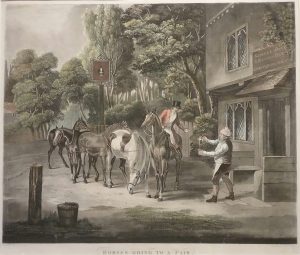 Horses going to fair