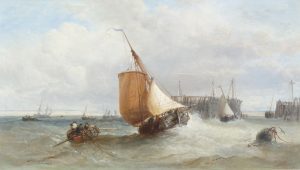 Shipping near a Harbour Entrance