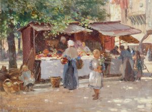 Market Day, Bruges