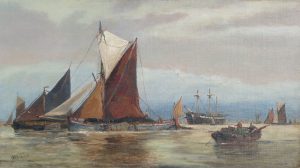 Fishing Boats Setting Out