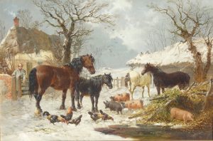Winter in the Farmyard