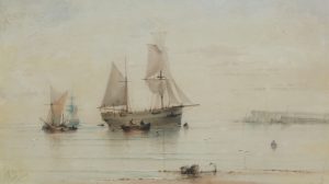 Boats Anchored