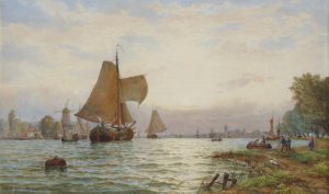 Vessels on a Dutch Estuary