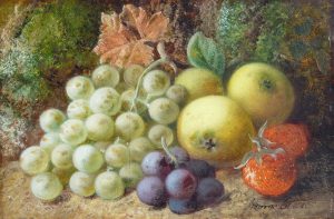 Still Life - Fruit on a Mossy Bank