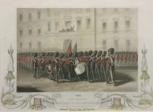 Her Majesty taking leave of the Fusilier Guards